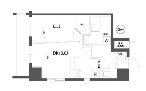 ハーモニーレジデンス菊川ステーションフロント　1106号室　間取り