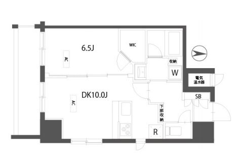 ハーモニーレジデンス菊川ステーションフロント　409号室　間取り
