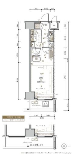 ステージグランデ元浅草　903号室　間取り