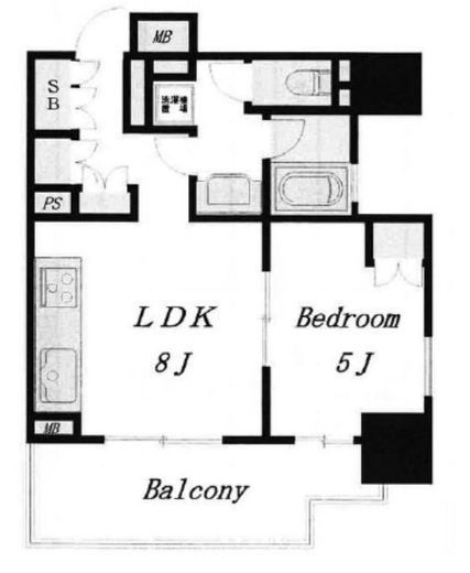 藤和シティホームズ台東御徒町ウェルブライト　503号室　間取り