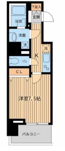 プライムアーバンとうきょうスカイツリー　302号室　間取り