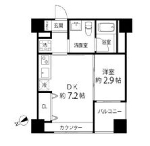 ハイリーフ上野　503号室　間取り