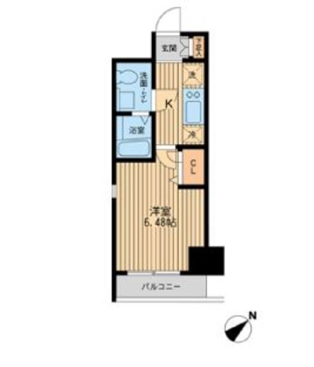 エコロジー潮見レジデンス　305号室　間取り