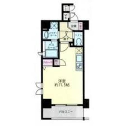 レジディア神田東　301号室　間取り