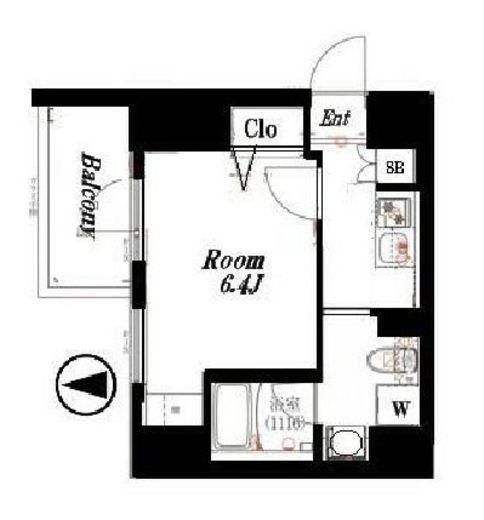 アルテシモリーノ　701号室　間取り