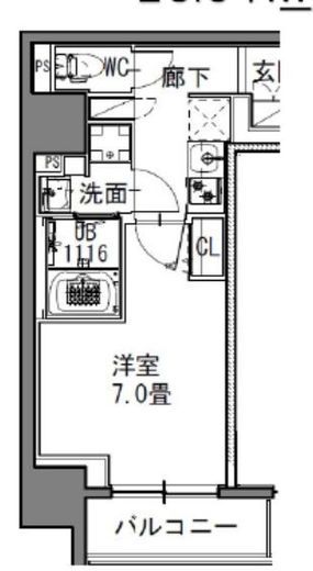 S-RESIDENCE新御徒町EAST (エスレジデンス新御徒町イースト)　401号室　間取り