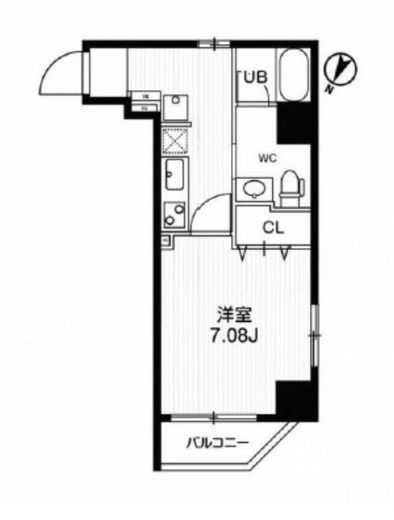 ブランセ森下　301号室　間取り