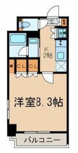 フロントコート錦糸町　402号室　間取り