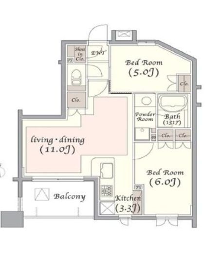KDXレジデンス錦糸町　903号室　間取り
