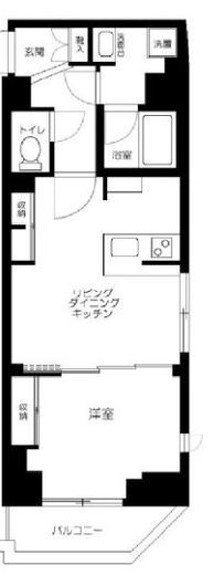 ステージファースト仲御徒町　901号室　間取り