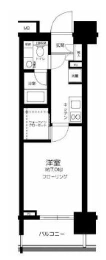 ル・リオン豊洲ウォーターフロント　1003号室　間取り