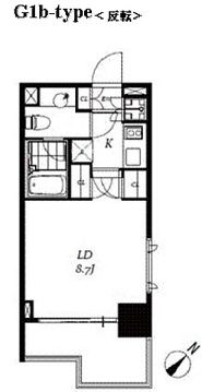 チェスターコート御茶ノ水　203号室　間取り