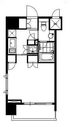 チェスターコート御茶ノ水　606号室　間取り