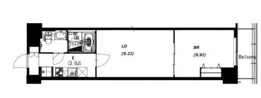 エスティメゾン押上　210号室　間取り