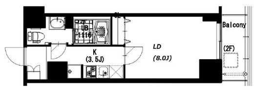 エスティメゾン押上　403号室　間取り