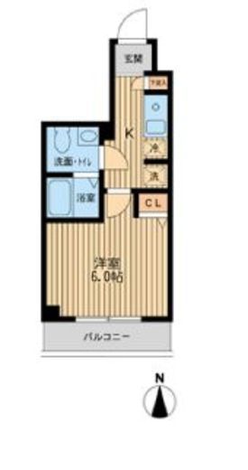 ドゥーエ東陽町　204号室　間取り