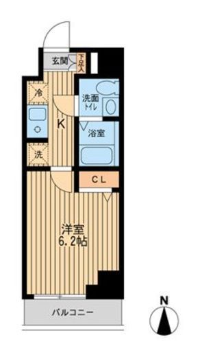 ドゥーエ東陽町　502号室　間取り