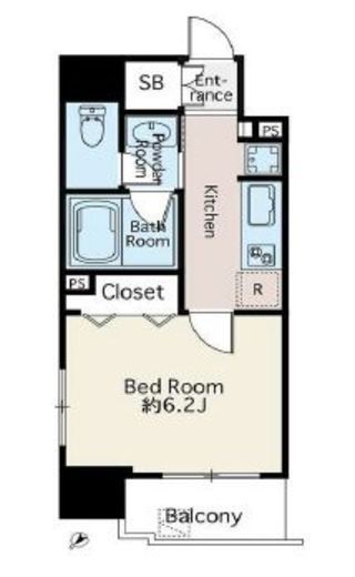 ミュプレ根岸　202号室　間取り