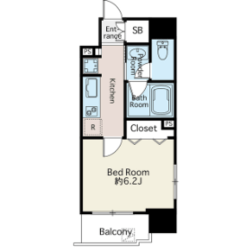 ミュプレ根岸　301号室　間取り