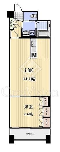 グランカーサ浅草　302号室　間取り