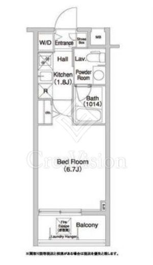 コンフォリア本所吾妻橋　306号室　間取り