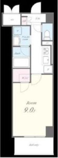 サランコート　303号室　間取り