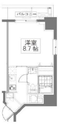 森下レジデンス壱番館　404号室　間取り
