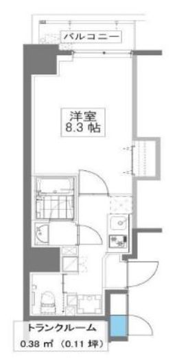 森下レジデンス壱番館　501号室　間取り
