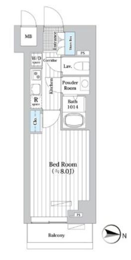 ルーエ押上　202号室　間取り