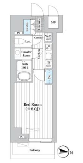 ルーエ押上　701号室　間取り