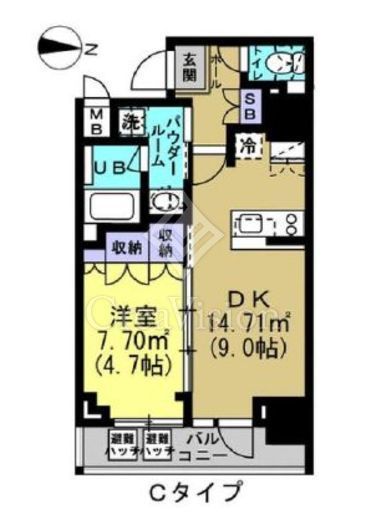 ルーラル二十四番館　603号室　間取り