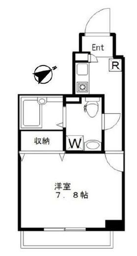メイクスデザイン門前仲町ガーデン　703号室　間取り