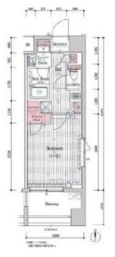 プレール・ドゥーク蔵前　301号室　間取り