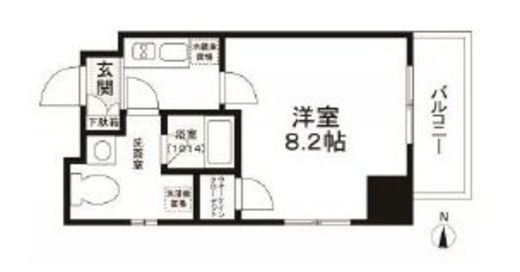 エスペランサK錦糸町　301号室　間取り