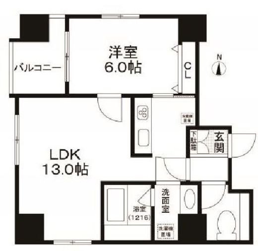 エスペランサK錦糸町　403号室　間取り