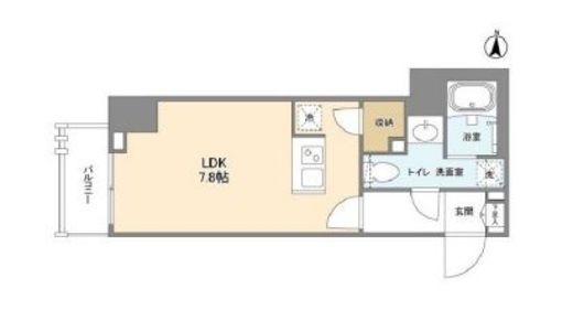 オーキッドレジデンス両国　305号室　間取り