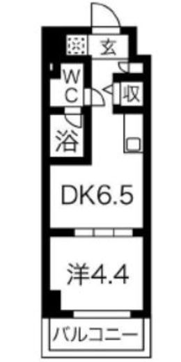 エルフォルテ東京イースト　403号室　間取り