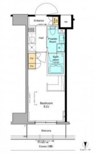 プラウドフラット木場2　1009号室　間取り