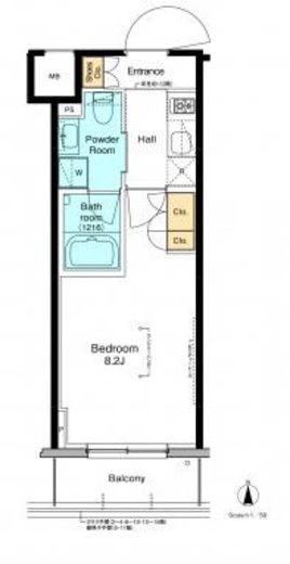 プラウドフラット木場2　304号室　間取り