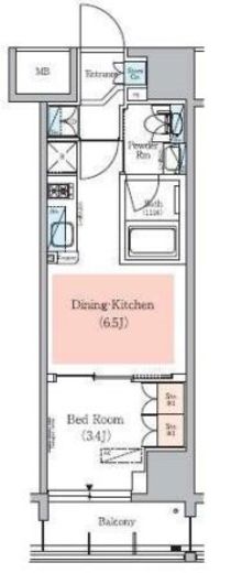 アーバネックス秋葉原イースト3　203号室　間取り