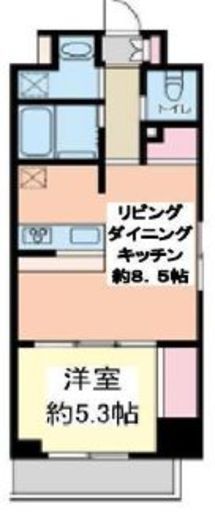 ドゥーエ浅草橋2　402号室　間取り