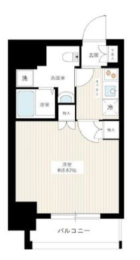 エルパティオ両国　701号室　間取り