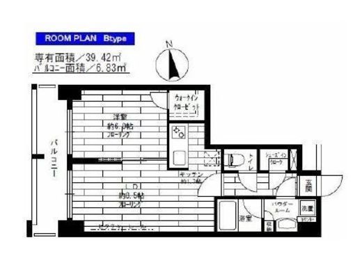 ステージファースト新御徒町　903号室　間取り