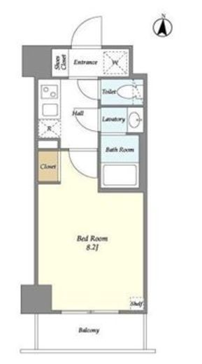リテラス本所吾妻橋　403号室　間取り