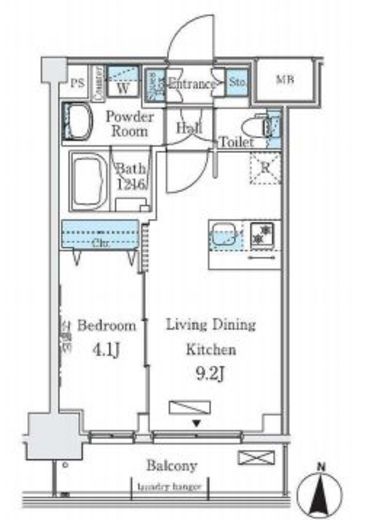 ディームス東陽町2　212号室　間取り