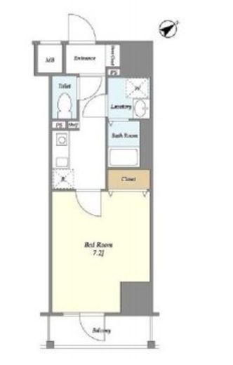 メゾンピオニー東向島　1002号室　間取り