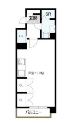 ORSUS ASAKUSA (オルサス浅草)　303号室　間取り