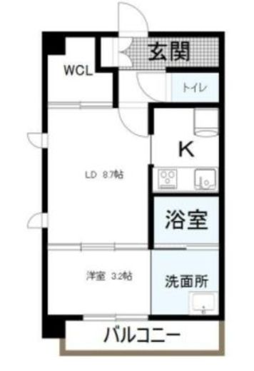 ORSUS ASAKUSA (オルサス浅草)　504号室　間取り