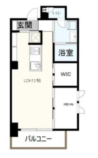 ORSUS ASAKUSA (オルサス浅草)　701号室　間取り