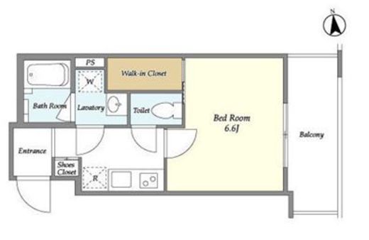 ヴェルメリオ本所　504号室　間取り